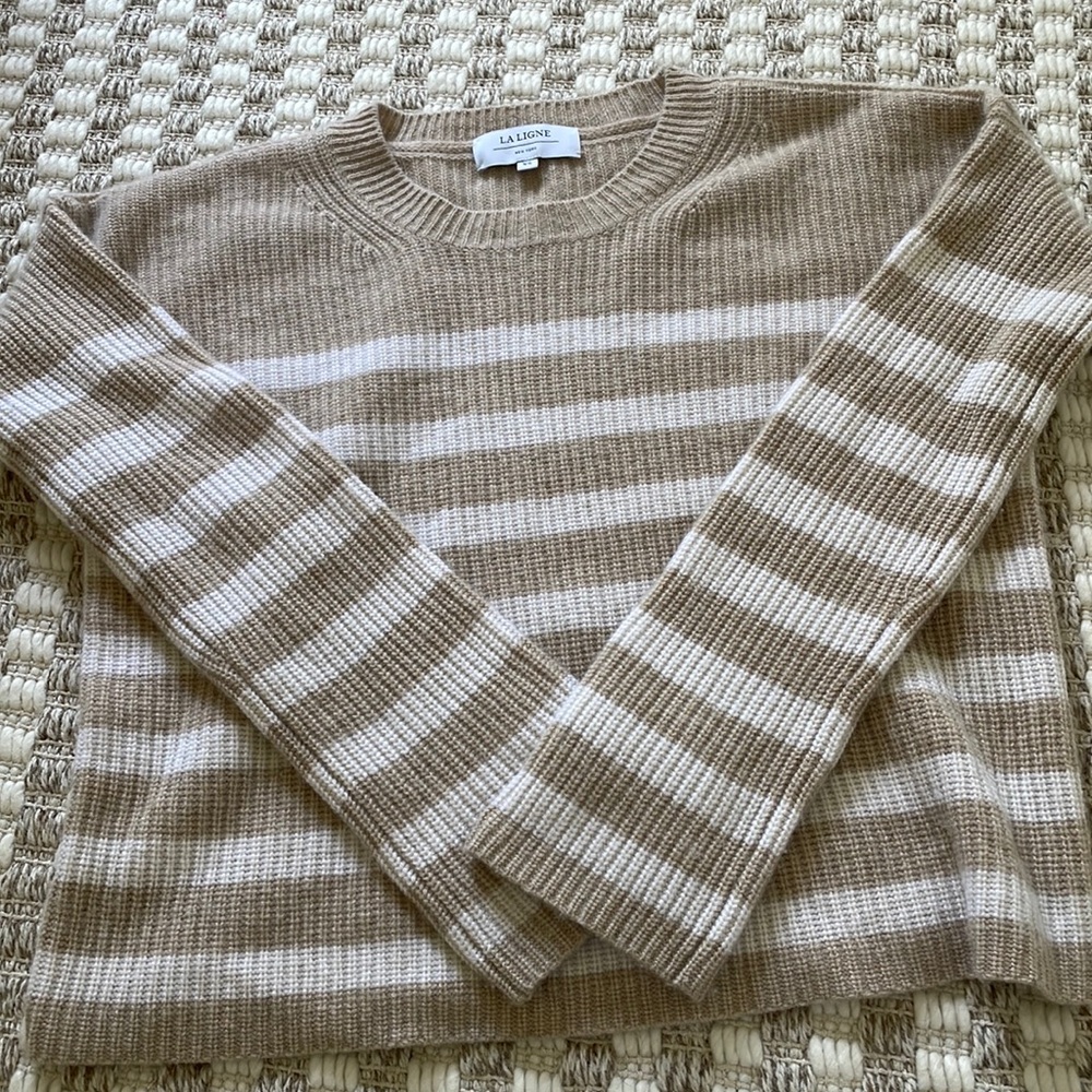 La Ligne Mini Striped Toujours Sweater
